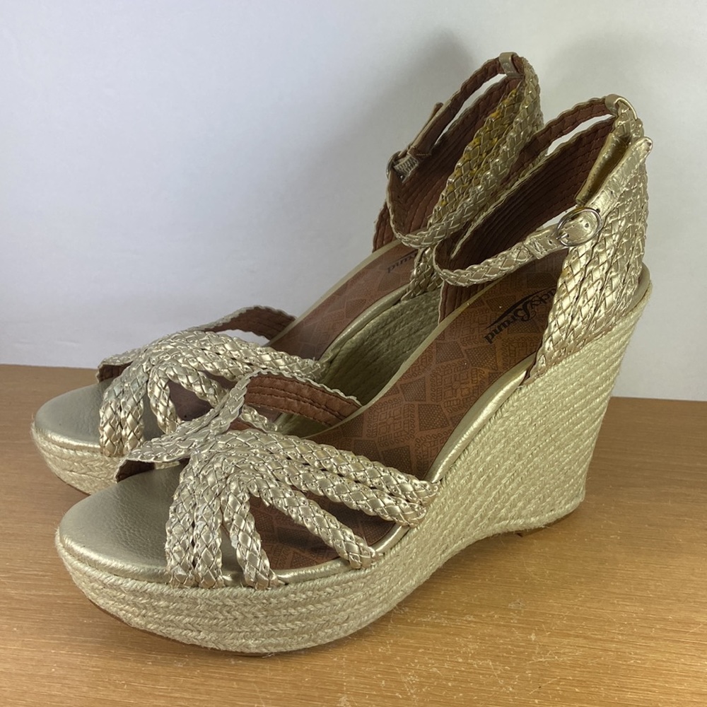 Lucky Brand Lainey Wedge Sandals Size 9 Women’s - Picture 11 of 14